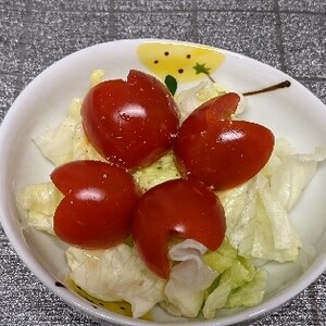 バレンタインに♡トマトサラダ